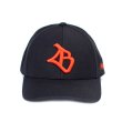 画像2: 【LIBE BRAND × NEWFUNK】LB OG LOGO SNAPBACK CAP (Bk/Orange) (2)