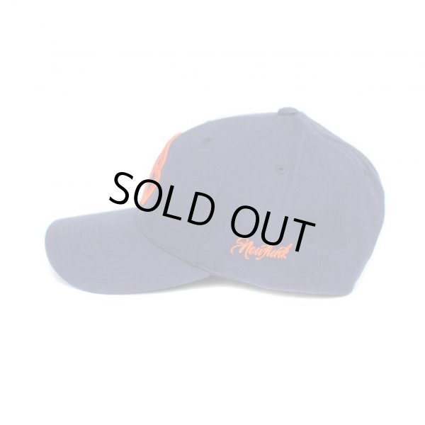 画像3: 【LIBE BRAND × NEWFUNK】LB OG LOGO SNAPBACK CAP (Nv/Orange) (3)