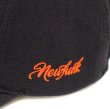 画像6: 【LIBE BRAND × NEWFUNK】LB OG LOGO SNAPBACK CAP (Bk/Orange) (6)