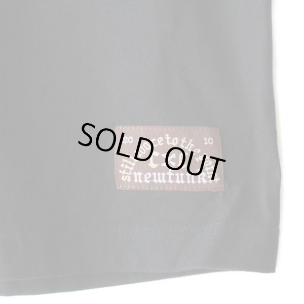 画像6: 【LIBE BRAND × NEWFUNK】UPSIDEDOWN BIG LOGO LONG SLEEVE SHIRT (Bk/Orange) (6)