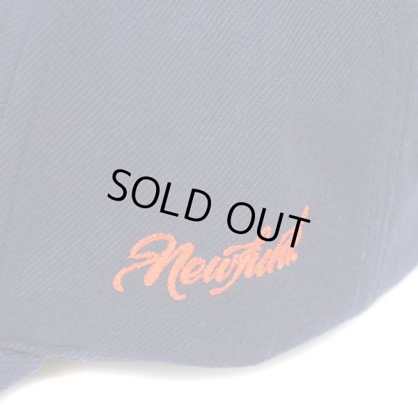 画像6: 【LIBE BRAND × NEWFUNK】LB OG LOGO SNAPBACK CAP (Nv/Orange) (6)