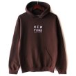 画像1: 【NEWFUNK】LOGO HOODIE (Dark Brown) (1)