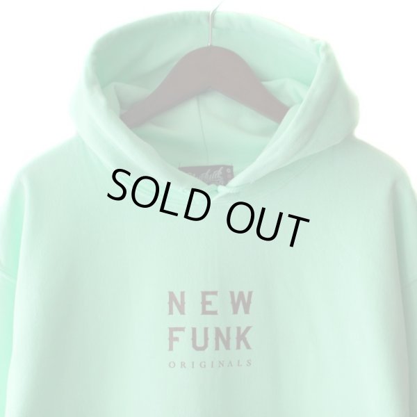 画像2: 【NEWFUNK】LOGO HOODIE (Mint) (2)