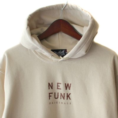 画像1: 【NEWFUNK】LOGO HOODIE (Beige)