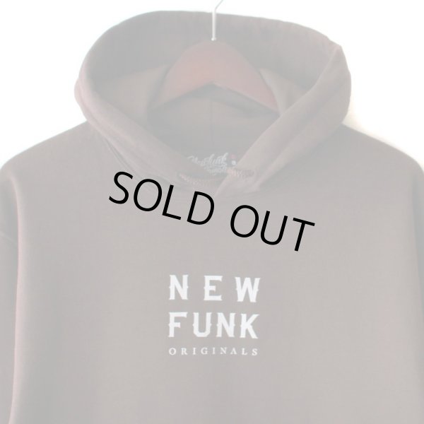 画像2: 【NEWFUNK】LOGO HOODIE (Dark Brown) (2)