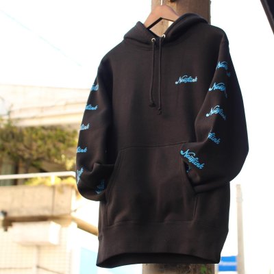 画像1: 【NEWFUNK】 NF '17LOGO HOODIE (Black)