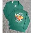 画像1: 【4THCoast Wear】4THC ATTITUDE Long SleeveT-SHIRT (Green) (1)