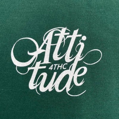 画像2: 【4THCoast Wear】4THC ATTITUDE Long SleeveT-SHIRT (Green)