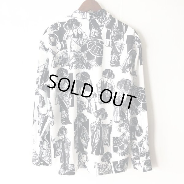 画像2: 【Ryukyu Pride Wear】Open Collar Long Sleeve Shirt (2)