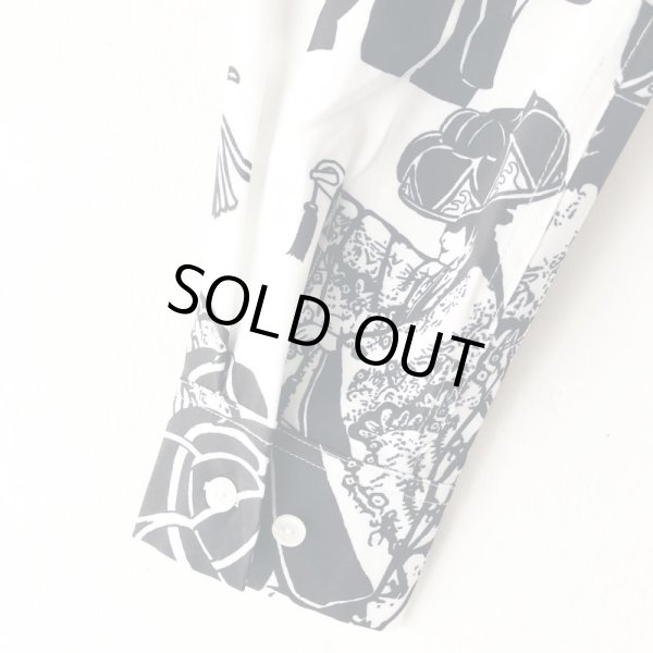 画像4: 【Ryukyu Pride Wear】Open Collar Long Sleeve Shirt (4)