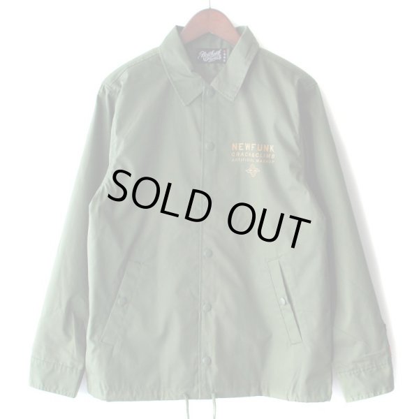画像2: 【NEWFUNK】PAISLEY BANDANA COACH JACKET (Mad Khaki) (2)