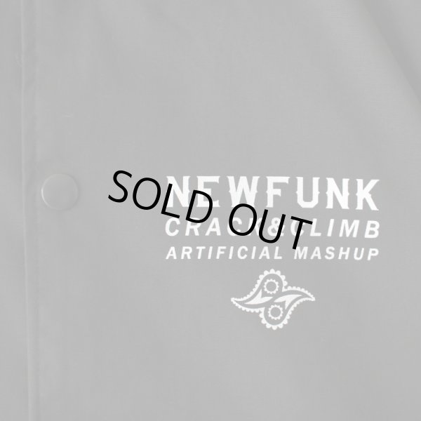 画像4: 【NEWFUNK】PAISLEY BANDANA COACH JACKET (Mad Black) (4)