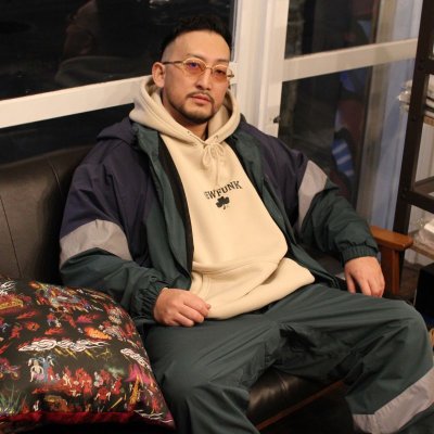 画像2: 【NEWFUNK】CHRONIC HOODIE (Smoky Beige)