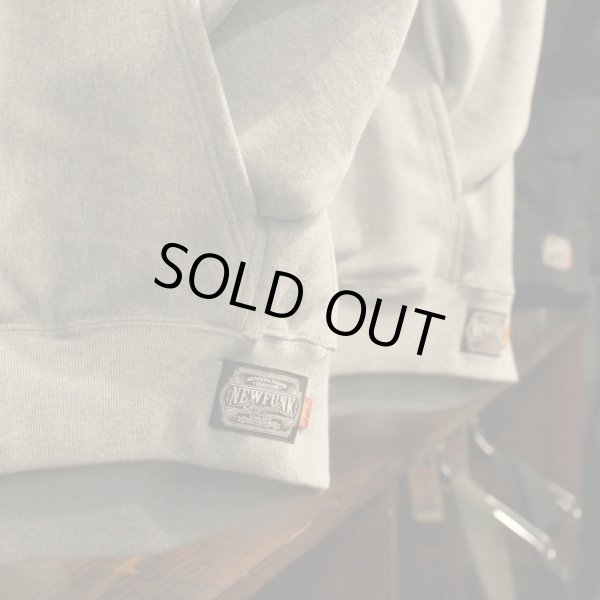 画像8: 【NEWFUNK】COLLEGE LOGO HOODIE (Gray) (8)