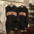 画像5: 【NEWFUNK】COLLEGE LOGO HOODIE (Black) (5)