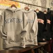 画像6: 【NEWFUNK】COLLEGE LOGO HOODIE (Gray) (6)