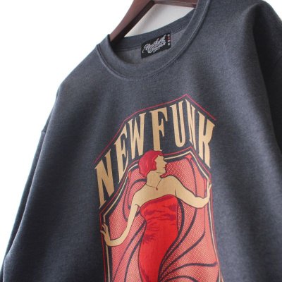 画像2: 【NEWFUNK】EXIT CREW NECK SWEAT