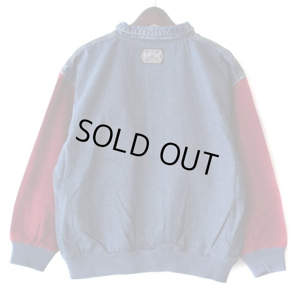 画像2: 【NEWFUNK】DENIM RANGER JACKET (WINE) (2)