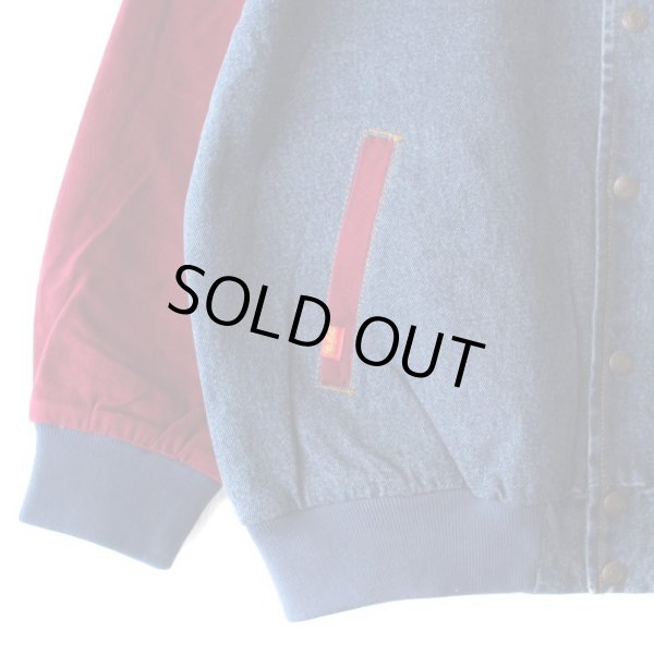 画像5: 【NEWFUNK】DENIM RANGER JACKET (WINE) (5)