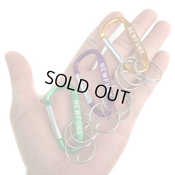 画像3: 【NEWFUNK】Short Carabiner (Green) (3)
