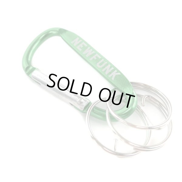 画像2: 【NEWFUNK】Short Carabiner (Green) (2)