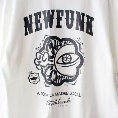 画像2: 【NEWFUNK】ONE HAND TEE (White)