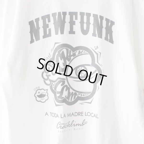 画像4: 【NEWFUNK】ONE HAND TEE (White) (4)