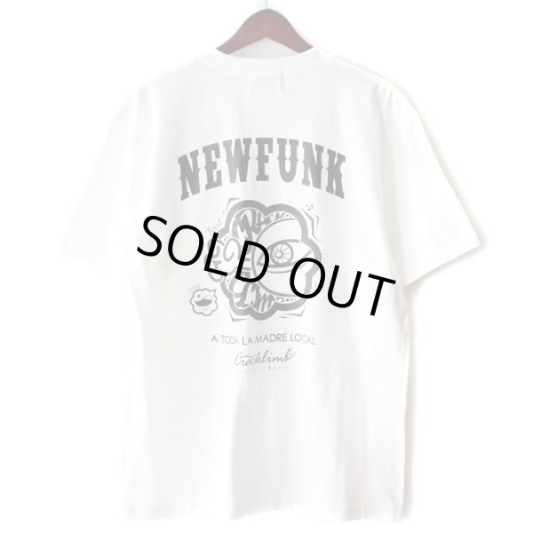 画像1: 【NEWFUNK】ONE HAND TEE (White) (1)