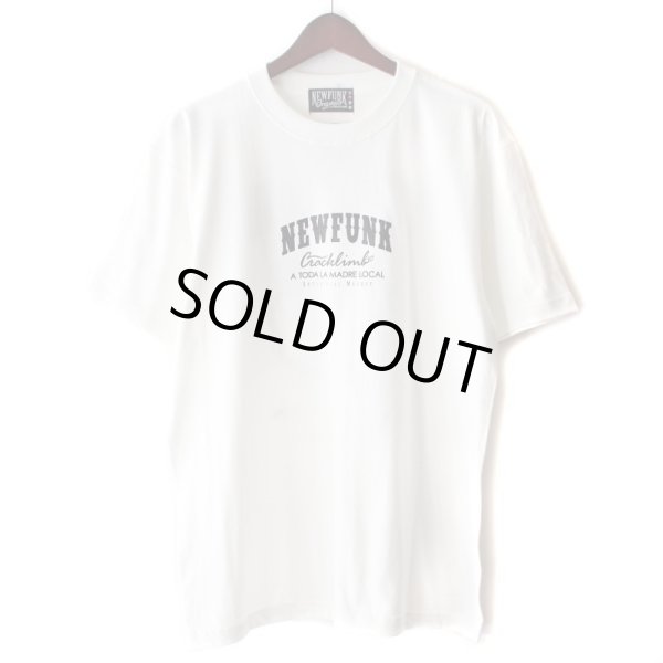 画像2: 【NEWFUNK】ONE HAND TEE (White) (2)