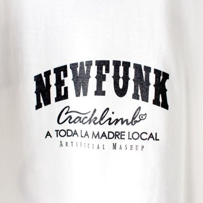 画像1: 【NEWFUNK】ONE HAND TEE (White)