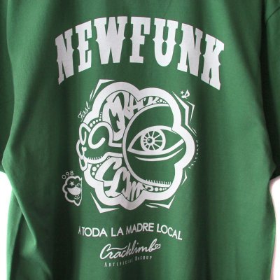 画像2: 【NEWFUNK】ONE HAND TEE (Ivy Green)