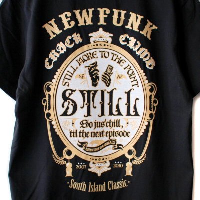 画像2: 【NEWFUNK】STILL TEE (Black)