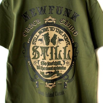 画像2: 【NEWFUNK】STILL TEE (C.Green)