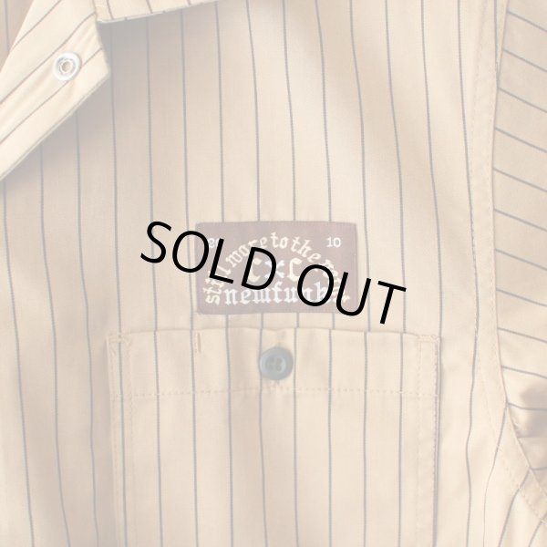 画像5: 【NEWFUNK】BRWN STRIPE SHIRT (Sand) (5)