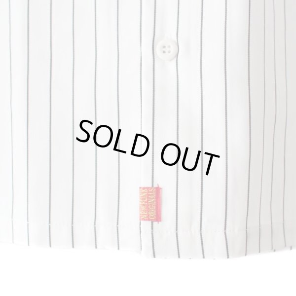 画像6: 【NEWFUNK】BRWN STRIPE SHIRT (White) (6)