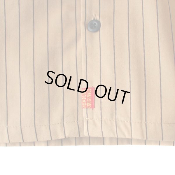 画像6: 【NEWFUNK】BRWN STRIPE SHIRT (Sand) (6)