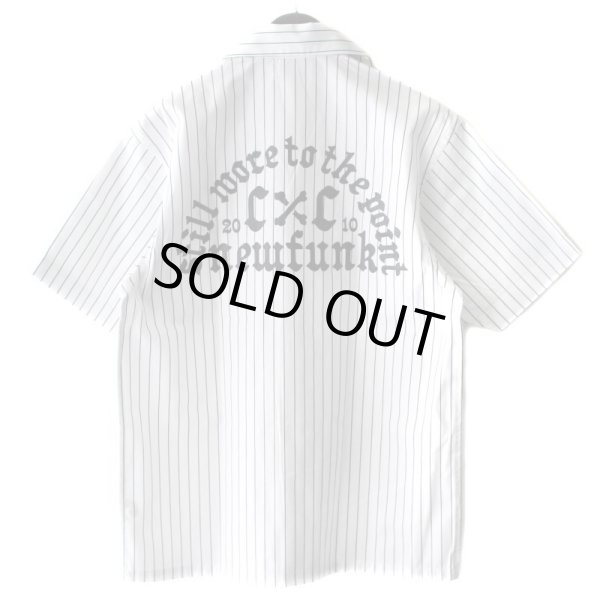 画像2: 【NEWFUNK】BRWN STRIPE SHIRT (White) (2)