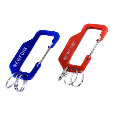 画像3: 【NEWFUNK】Carabiner Keychain (Bleu)