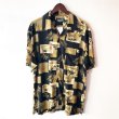 画像2: Pattern Shirt / rivers blkgrn / size: XL (2)