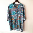 画像2: Pattern Shirt / Gray leaf / size: 2XL (2)