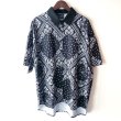 画像2: Pattern Shirt / Black paiz / size: 2XL (2)