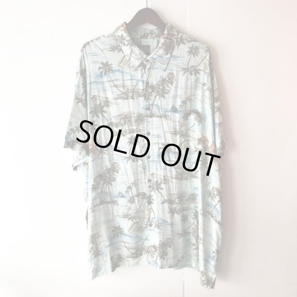 画像2: Pattern Shirt / leaf / size: 2XL (2)