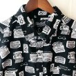 画像1: Pattern Shirt / typewriter / size: L (1)