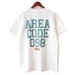 画像1: 【NEWFUNK】AREA CODE 098 TEE (White) (1)