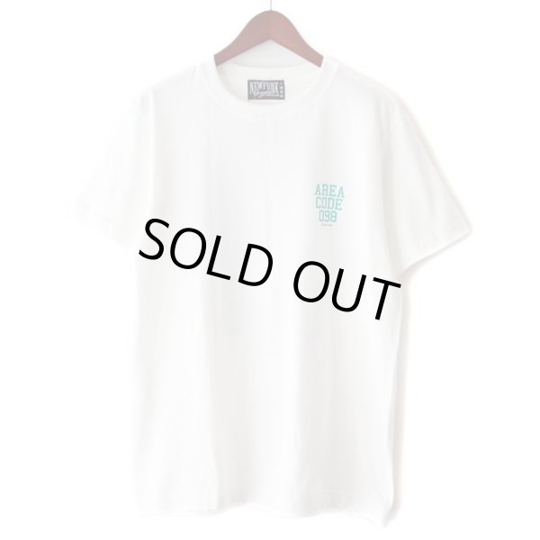 画像2: 【NEWFUNK】AREA CODE 098 TEE (White) (2)