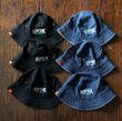 画像6: 【NEWFUNK】NFO Bucket Hat (Indigo Denim) (6)