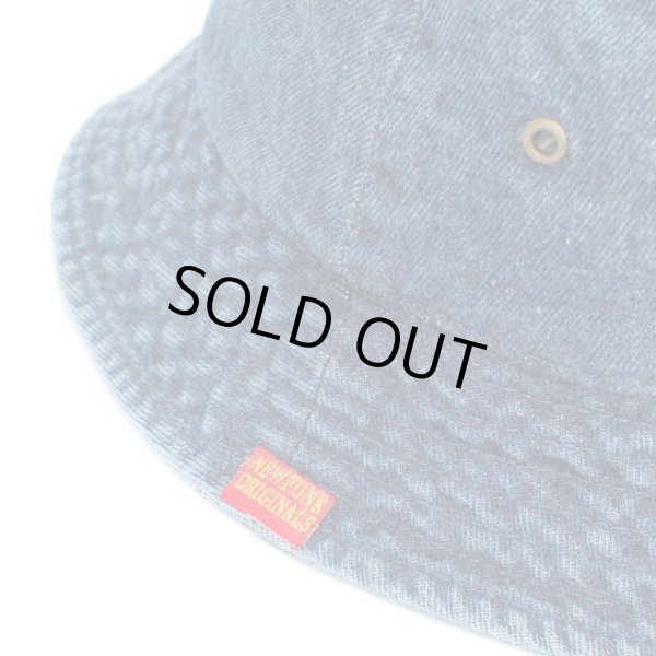 画像3: 【NEWFUNK】NFO Bucket Hat (Indigo Denim) (3)