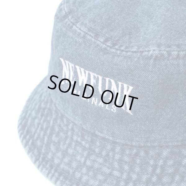 画像2: 【NEWFUNK】NFO Bucket Hat (Indigo Denim) (2)