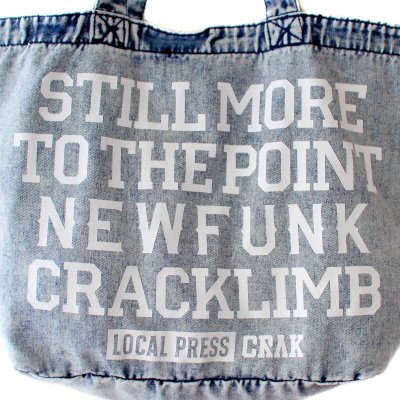 画像2: 【NEWFUNK】Denim Tote Bag (Wash)