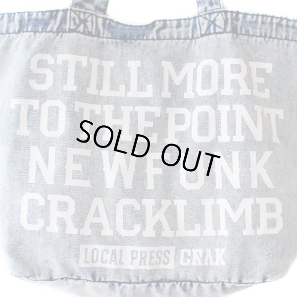 画像2: 【NEWFUNK】Denim Tote Bag (Wash) (2)